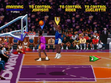 NBA Jam - Tournament Edition (US) screen shot game playing